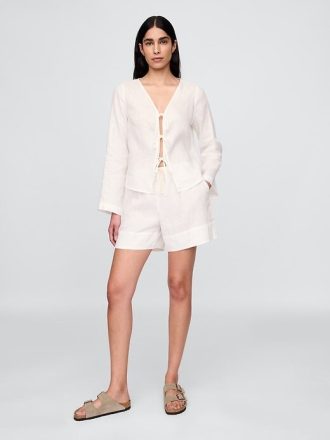 Shorts Easy 100% linho