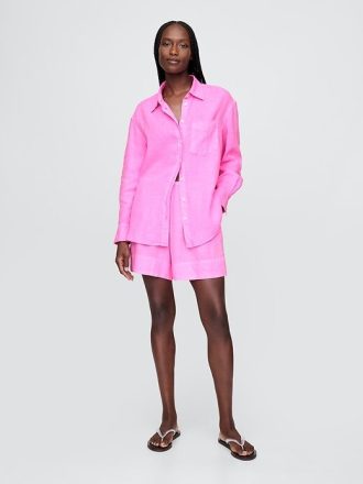 Shorts Easy 100% linho