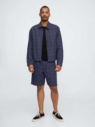 Shorts Easy de Linho e Algodão de 9″