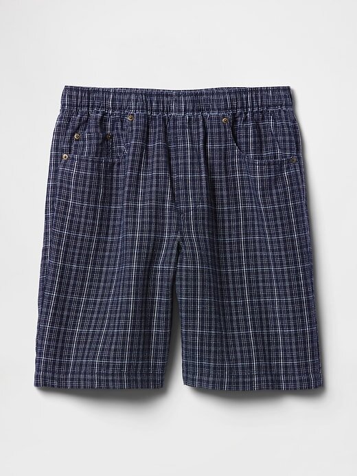 Shorts Easy de Linho e Algodão de 9″ Shorts Easy de Linho e Algodão de 9″