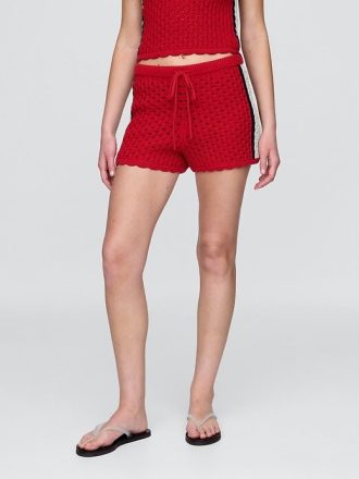 Shorts fáceis de crochê 100% algodão