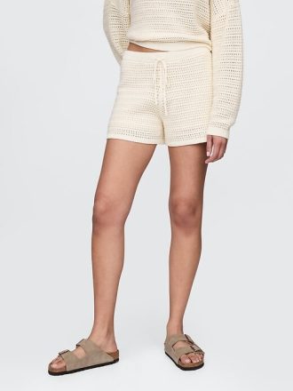 Shorts fáceis de crochê