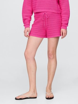 Shorts fáceis de crochê