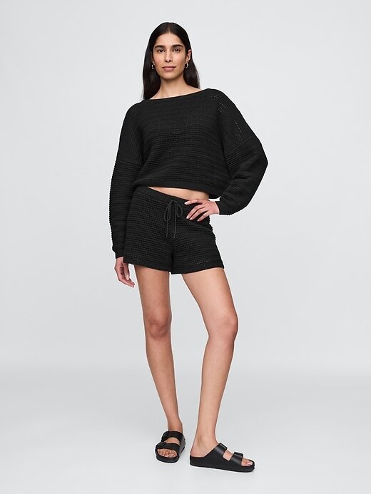 Shorts fáceis de crochê Shorts fáceis de crochê