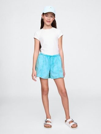 Shorts jeans fáceis para crianças