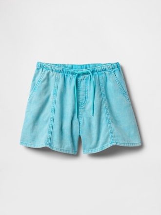 Shorts jeans fáceis para crianças