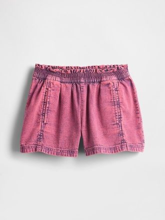 Shorts jeans fáceis para crianças