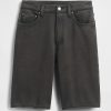 Shorts jeans French Terry de cintura média de 11″ Shorts jeans French Terry de cintura média de 11″