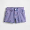 Shorts jeans infantil de cintura baixa