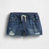Shorts jeans infantil UltraSoft Stride Easy de cintura baixa Shorts jeans infantil UltraSoft Stride Easy de cintura baixa