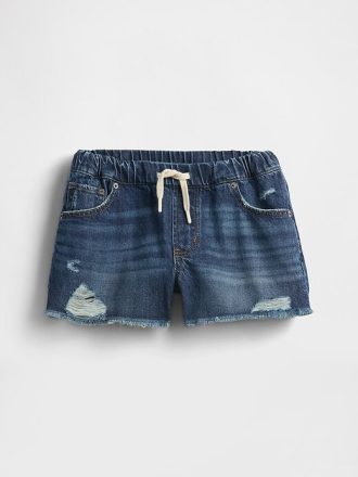 Shorts jeans infantil UltraSoft Stride Easy de cintura baixa