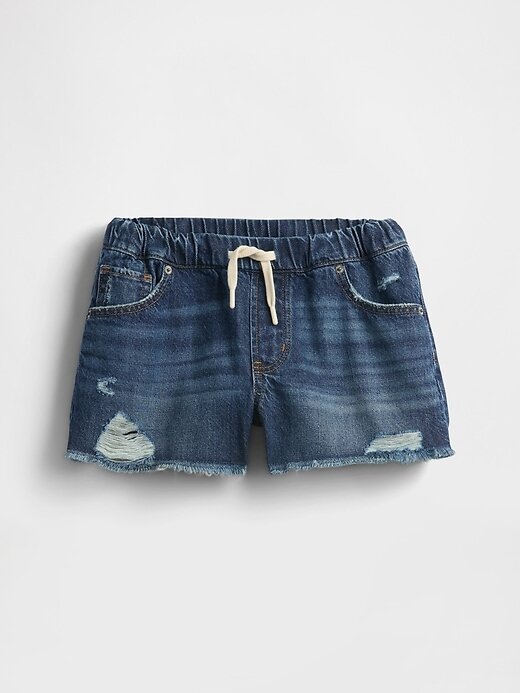 Shorts jeans infantil UltraSoft Stride Easy de cintura baixa Shorts jeans infantil UltraSoft Stride Easy de cintura baixa