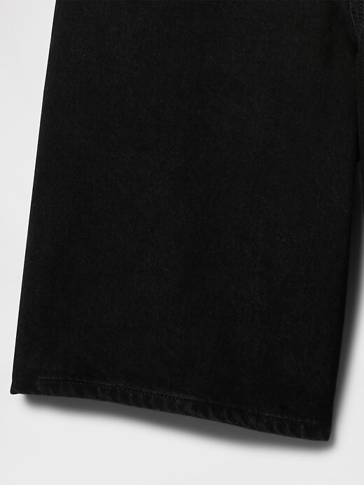 Shorts jeans longo de cintura média de 11″ Shorts jeans longo de cintura média de 11″