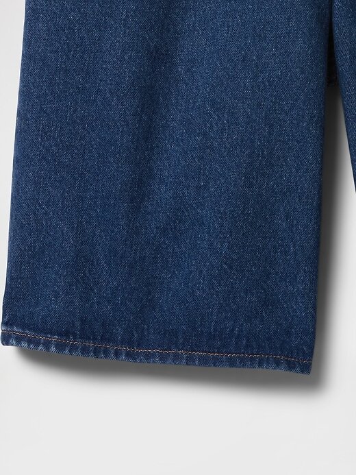 Shorts jeans longo de cintura média de 11″ Shorts jeans longo de cintura média de 11″