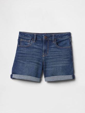 Shorts jeans midi infantil