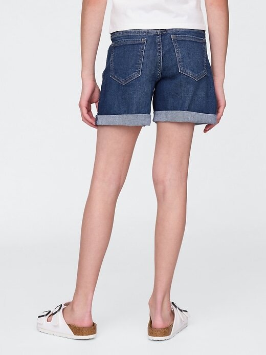 Shorts jeans midi infantil Shorts jeans midi infantil