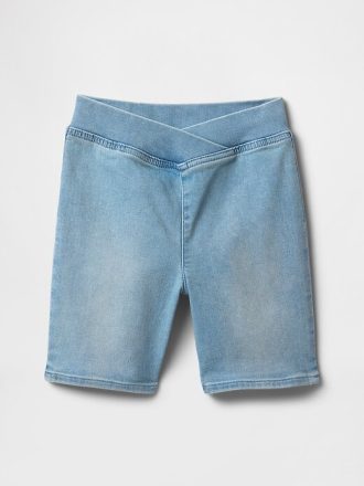 Shorts jeans para ciclista infantil
