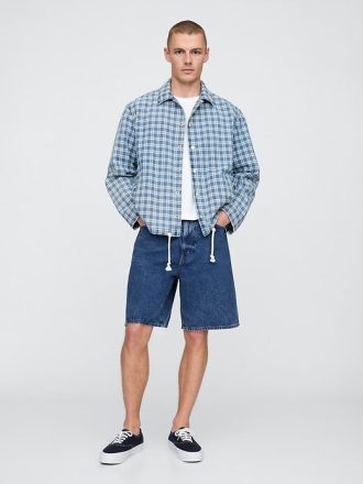 Shorts jeans soltos dos anos 90