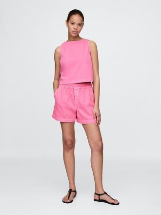 Shorts jeans ultramacio e fácil de usar