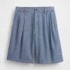 Shorts largos plissados  Gap × Malbon 9,5″