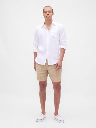 Shorts texturizados fáceis de usar de 7″