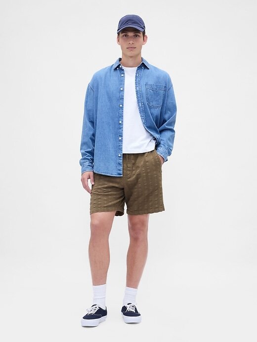 Shorts texturizados fáceis de usar de 7″ Shorts texturizados fáceis de usar de 7″