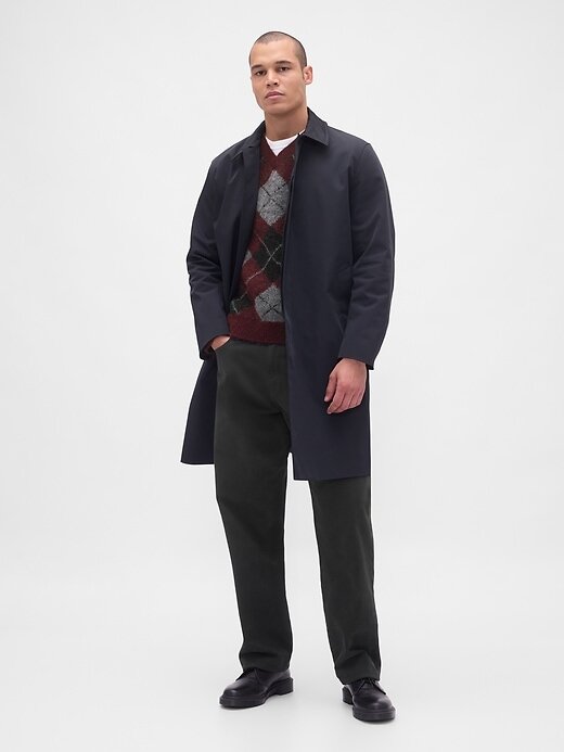 Suéter Argyle Escovado Suéter Argyle Escovado