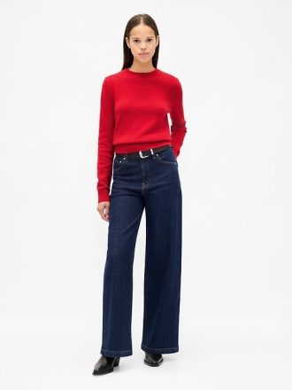 Suéter CashSoft com gola redonda