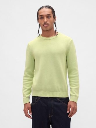 Suéter clássico de gola redonda Suéter clássico de gola redonda