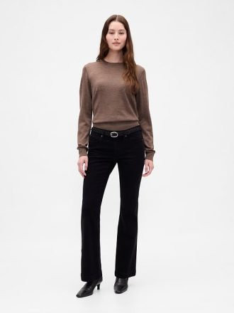 Suéter de gola redonda Merino