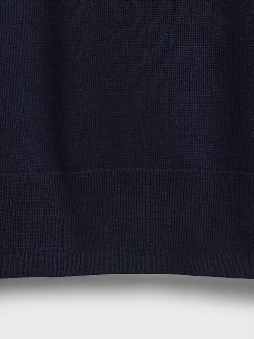 Suéter de gola redonda Merino Suéter de gola redonda Merino