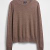 Suéter de gola redonda Merino Suéter de gola redonda Merino