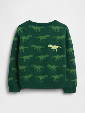 Suéter de gola redonda para bebês e crianças pequenas Suéter de gola redonda para bebês e crianças pequenas