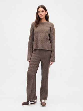 Suéter de tricô oversized CashSoft