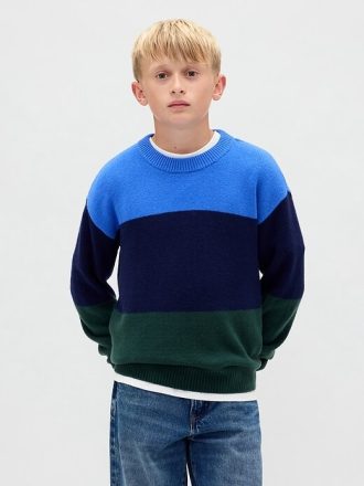 Suéter infantil CashSoft Relaxed Crewneck