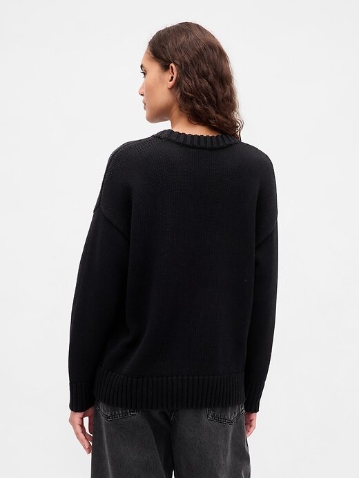 Suéter oversized 100% algodão Suéter oversized 100% algodão