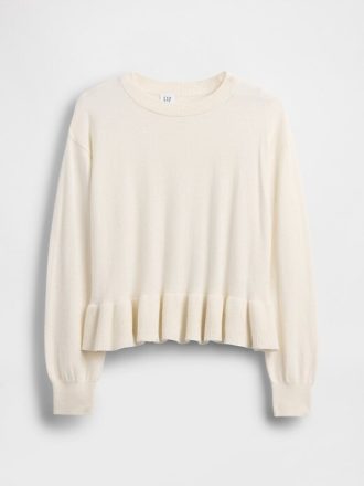 Suéter Peplum Relaxado Infantil