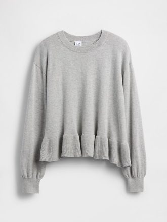 Suéter Peplum Relaxado Infantil