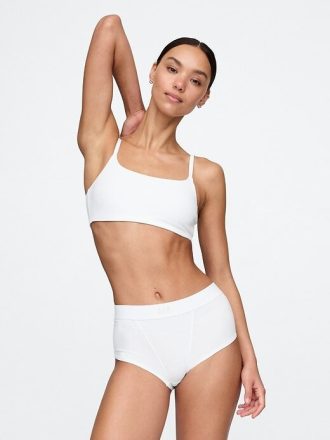 Sutiã Bralette de Algodão Elástico Orgânico