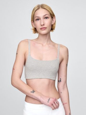 Sutiã Bralette de Algodão Elástico Orgânico