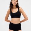 Sutiã Bralette Gap Logo em Algodão Elástico Orgânico