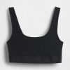 Sutiã Bralette Gap Logo em Algodão Elástico Orgânico
