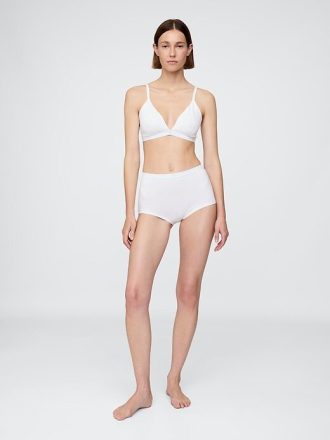 Sutiã Triângulo de Algodão Elástico Orgânico