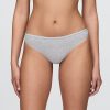 Tanga de algodão orgânico elástico