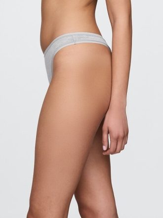 Tanga de algodão orgânico elástico