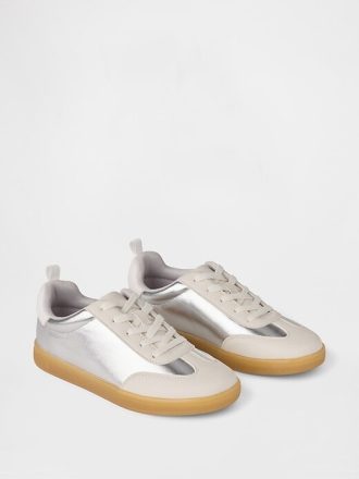 Tênis retrô metálico infantil Tênis retrô metálico infantil