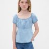 Top Babydoll Jeans Infantil