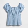 Top Babydoll Jeans Infantil