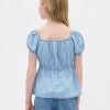 Top Babydoll Jeans Infantil