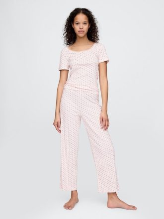 Top de pijama Pointelle